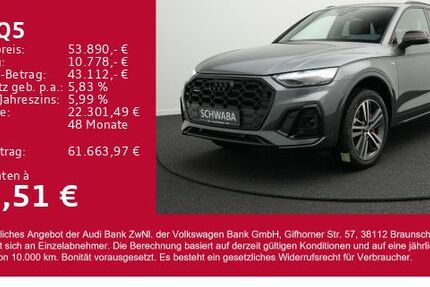 Audi Q5 24.500 km 53.890 € Gersthofen 86368