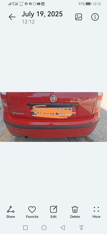 Fiat Panda 182.000 km 1.500 € Neusaess 86356