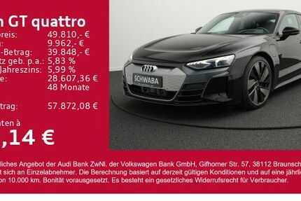 Audi e-tron GT 70.200 km 48.410 € Gersthofen 86368
