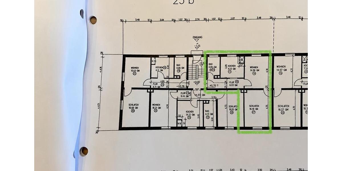 Erdgeschoßwohnung Augsburg Lechhausen - 2 Zimmer, 50 m&sup2;, 239.000&euro; | Angebot:27113864