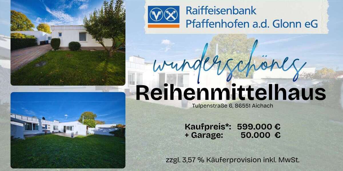 Einfamilienhaus Aichach - 7 Zimmer, 193 m&sup2;, 599.000&euro; | Angebot:26153057