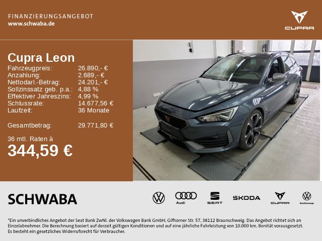 Cupra Leon 34.300 km 26.890 &euro; Gersthofen 86368