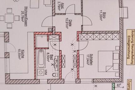 Wohnung Adelzhausen - 3.5 Zimmer, 90 m&sup2;, 1.380&euro; | Angebot:26000200
