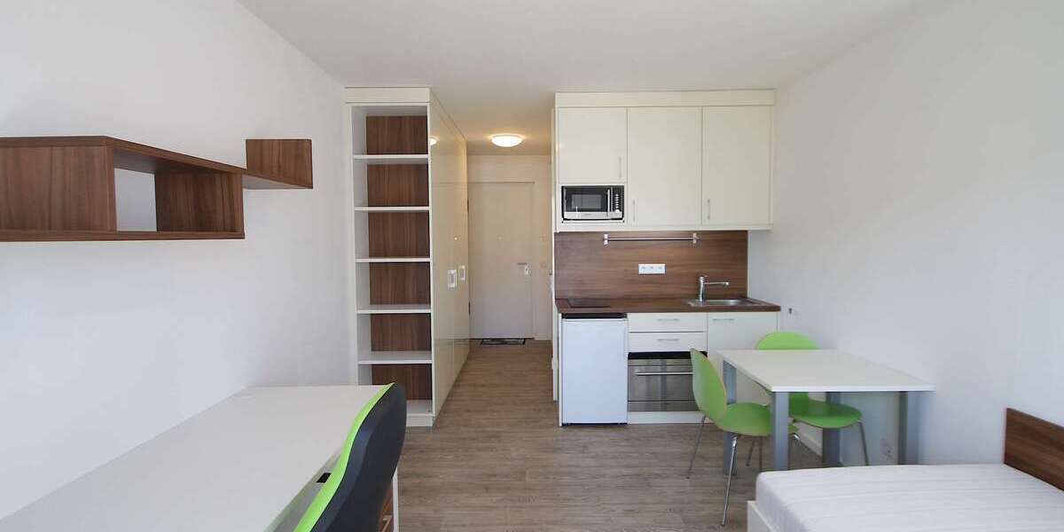 Etagenwohnung Augsburg Innenstadt - 1 Zimmer, 23 m&sup2;, 159.900&euro; | Angebot:26762877