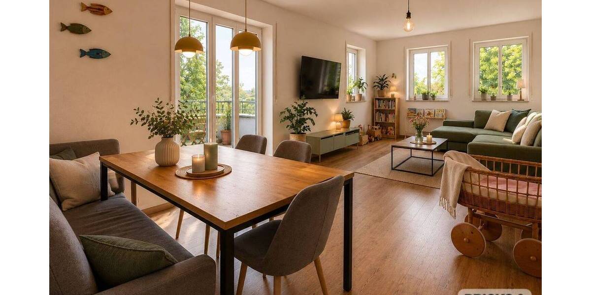 Etagenwohnung Augsburg / Göggingen Göggingen - 3 Zimmer, 90 m&sup2;, 419.000&euro; | Angebot:26779021