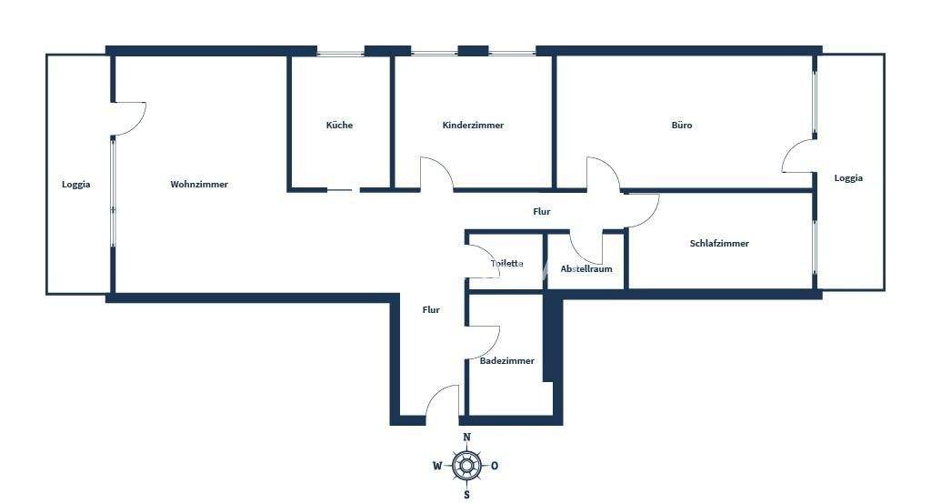 Etagenwohnung Augsburg Pfersee - 4 Zimmer, 112 m&sup2;, 403.000&euro; | Angebot:25684162