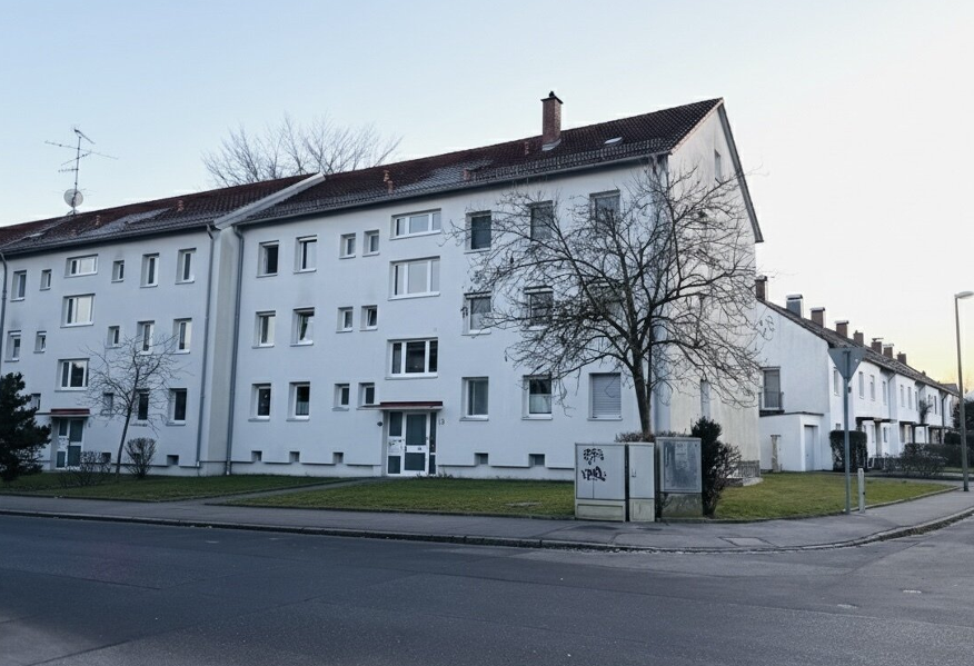 Etagenwohnung Augsburg Pfersee - 4 Zimmer, 78 m&sup2;, 389.000&euro; | Angebot:25981908