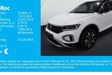 VW T-Roc 24.700 km 29.890 € Gersthofen 86368
