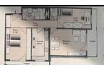 Etagenwohnung Augsburg Universitätsviertel - 3 Zimmer, 89 m&sup2;, 1.600&euro; | Angebot:26197694