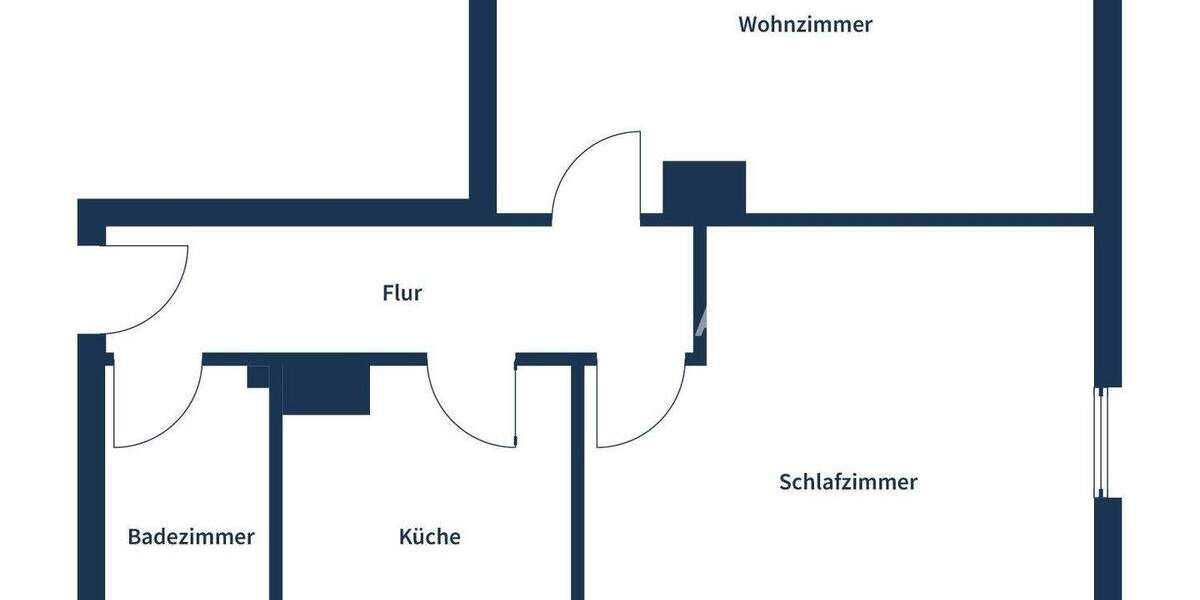 Etagenwohnung Augsburg Kriegshaber - 2 Zimmer, 57 m&sup2;, 249.000&euro; | Angebot:25677586