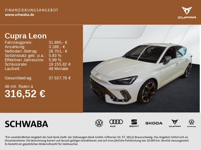 Cupra Leon 9.800 km 31.890 € Gersthofen 86368