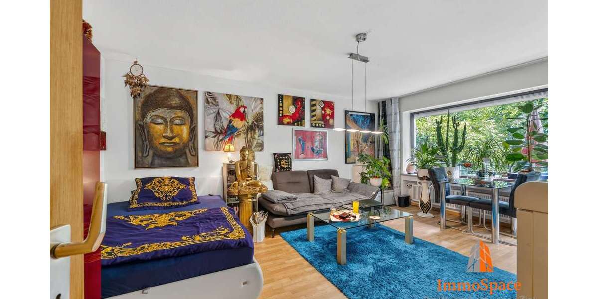 Etagenwohnung Augsburg Hochzoll - 1 Zimmer, 39 m&sup2;, 165.000&euro; | Angebot:27295737