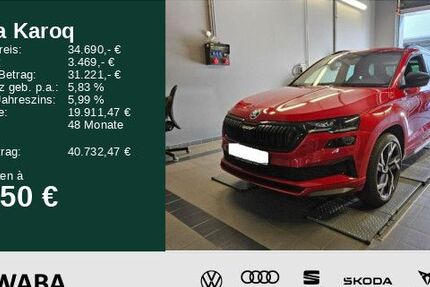 Skoda Karoq 47.300 km 34.690 € Gersthofen 86368