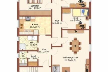 Wohnung Aichach - 4 Zimmer, 104 m&sup2;, 425.000&euro; | Angebot:26562375