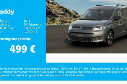 VW Caddy 1.010 km 38.980 € Gersthofen 86368