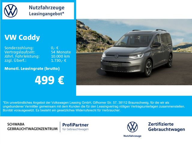 VW Caddy 2.610 km 38.980 € Gersthofen 86368