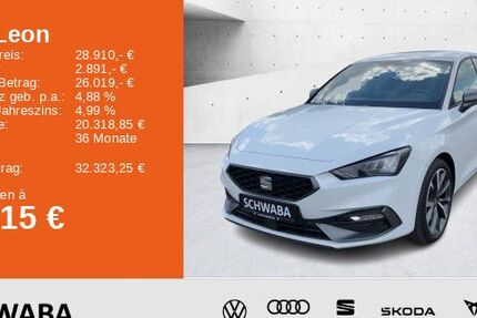 Seat Leon 5.603 km 24.910 &euro; Gersthofen 86368