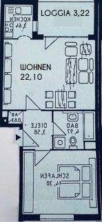 Terrassenwohnung Königsbrunn - 2 Zimmer, 52 m&sup2;, 245.000&euro; | Angebot:25737349