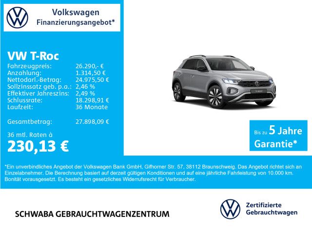 VW T-Roc 10.506 km 26.290 &euro; Gersthofen 86368