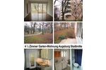 Provisionsfrei* Direkt vom Eigentümer: Sonnige elegante 106 qm Garten Stadtwohnung Augsburg Innenstadt, saniert (Kapitalanleger, München Pendler, Praxis) - Erdgeschoßwohnung Augsburg Innenstadt | Angebot:26599564