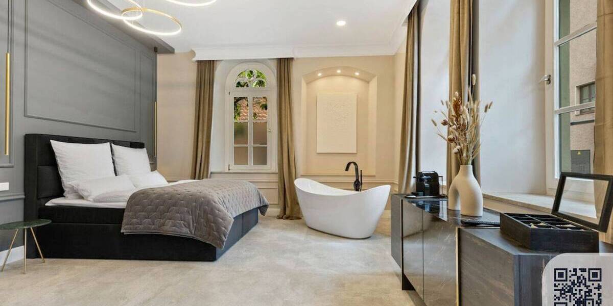Etagenwohnung Augsburg Innenstadt - 2 Zimmer, 1.693&euro; | Angebot:26845378