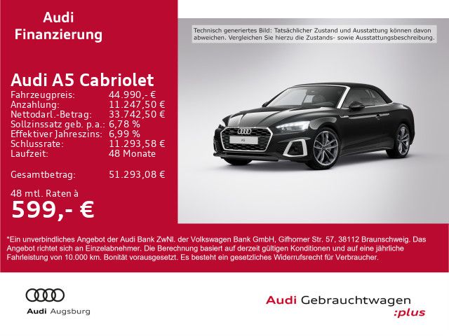 Audi A5 32.500 km 44.990 € Gersthofen 86368
