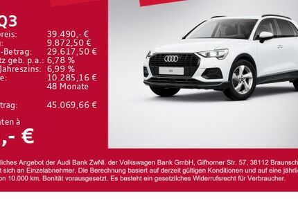 Audi Q3 7.200 km 37.990 &euro; Gersthofen 86368