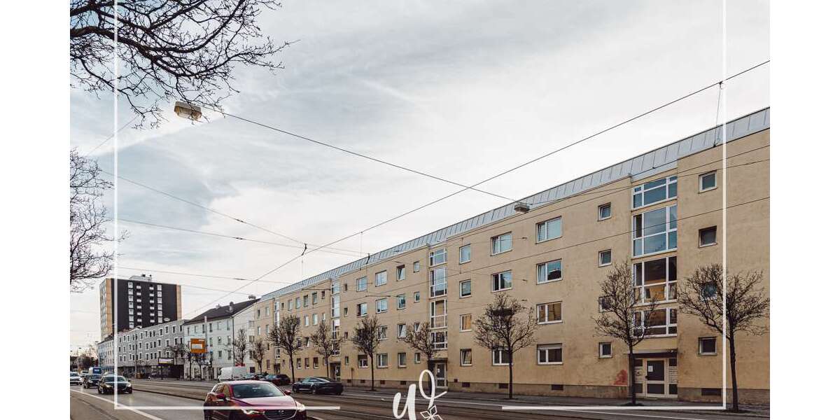 Etagenwohnung Augsburg Oberhausen - 4 Zimmer, 65 m&sup2;, 239.000&euro; | Angebot:26156290