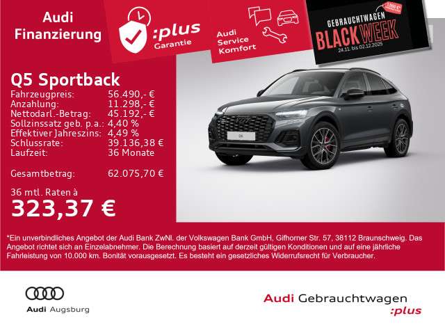Audi Q5 5.765 km 56.490 &euro; Gersthofen 86368