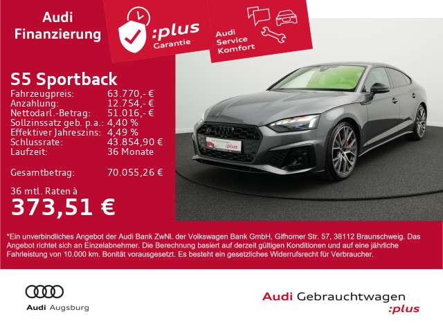 Audi S5 13.600 km 63.770 € Gersthofen 86368