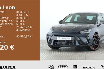 Cupra Leon 5.509 km 34.390 € Gersthofen 86368