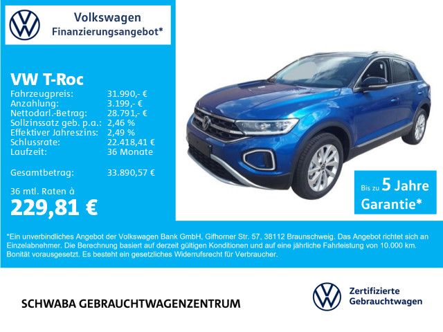 VW T-Roc 4.100 km 31.990 € Gersthofen 86368