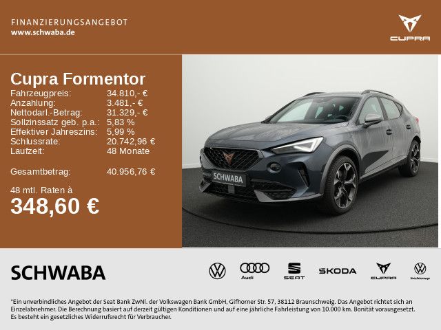 Cupra Formentor 7.200 km 34.810 € Gersthofen 86368