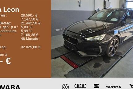 Cupra Leon 26.200 km 28.880 &euro; Gersthofen 86368