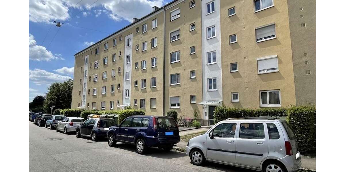 Etagenwohnung Augsburg Hochzoll - 2 Zimmer, 55 m&sup2;, 169.500&euro; | Angebot:27140805