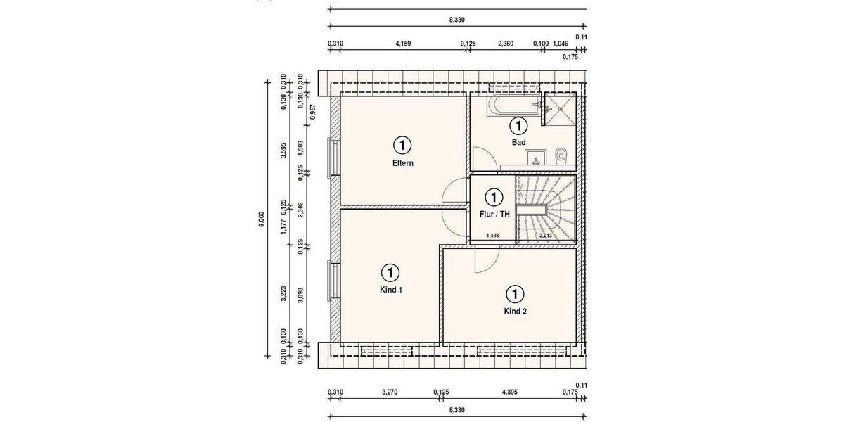 Reihenendhaus Scheuring - 4 Zimmer, 114 m&sup2;, 544.500&euro; | Angebot:24364966