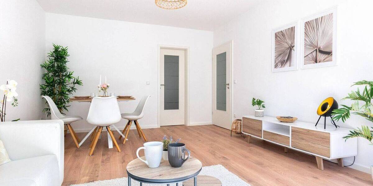 Etagenwohnung Augsburg Lechhausen - 2 Zimmer, 61 m&sup2;, 269.000&euro; | Angebot:26290260