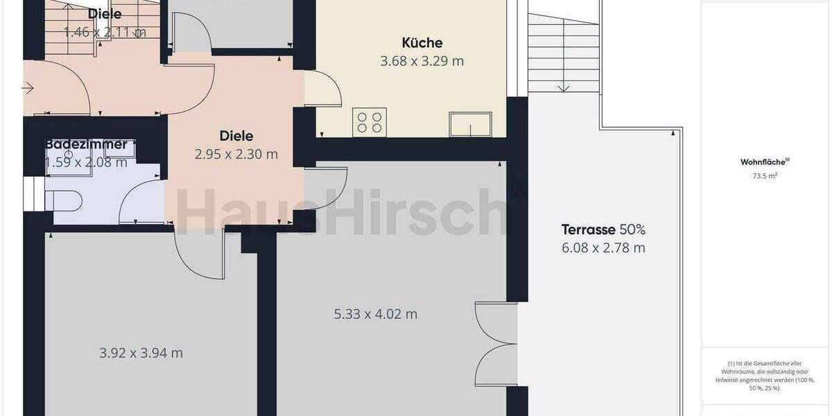 Ein-Zweifamilienhaus mit sonnigem Garten: frisch saniert & Ausbaupotenzial 7 zimmer