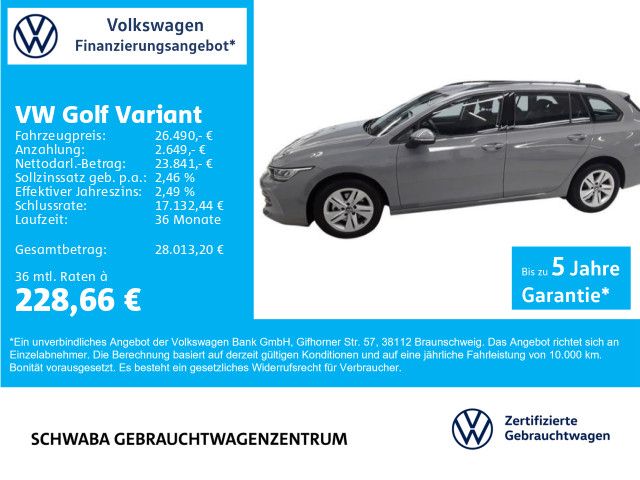 VW Golf 9.600 km 26.490 € Gersthofen 86368