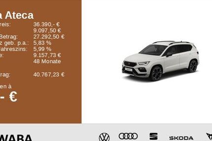 Cupra Ateca 34.200 km 35.290 &euro; Gersthofen 86368