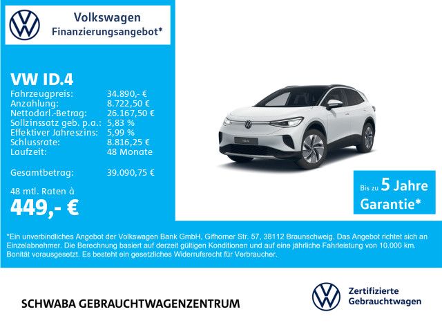 VW ID.4 9.400 km 34.890 &euro; Gersthofen 86368