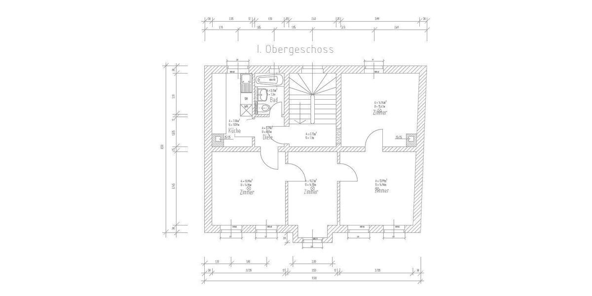 Mehrfamilienhaus, Wohnhaus Augsburg Innenstadt - 14 Zimmer, 278 m&sup2;, 1.150.000&euro; | Angebot:26897792