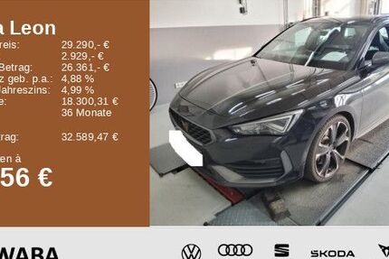 Cupra Leon 29.300 km 29.290 &euro; Gersthofen 86368