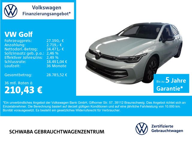 VW Golf 9.900 km 27.190 € Gersthofen 86368
