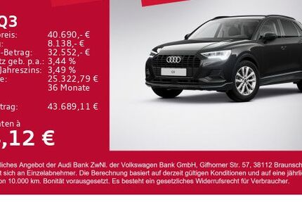 Audi Q3 10.900 km 40.690 € Gersthofen 86368
