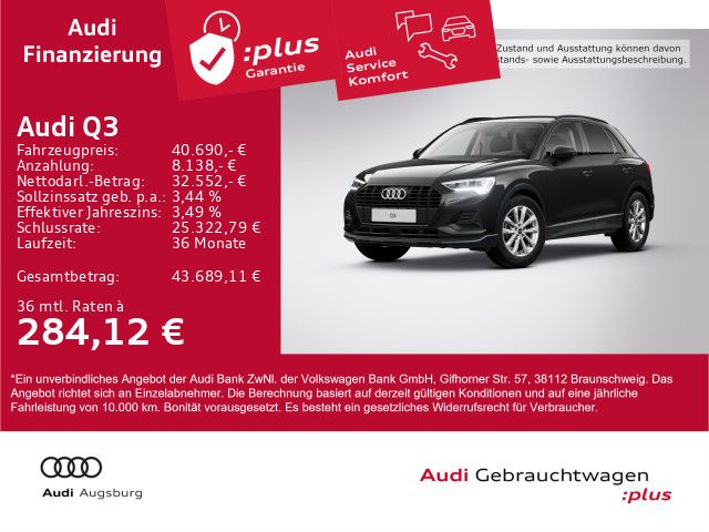 Audi Q3 10.900 km 40.690 € Gersthofen 86368