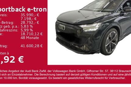 Audi Q4 e-tron 56.500 km 34.690 € Gersthofen 86368