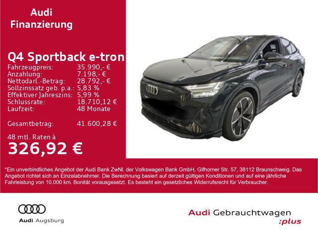 Audi Q4 e-tron 56.500 km 35.990 € Gersthofen 86368