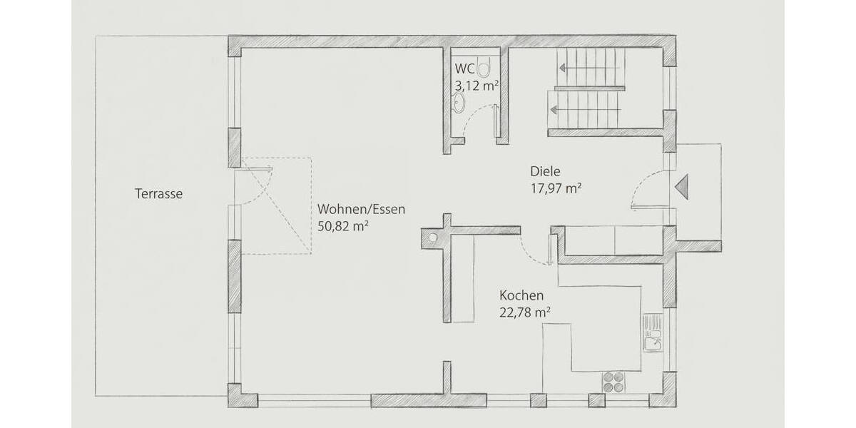 Einfamilienhaus Augsburg / Hammerschmiede Hammerschmiede - 3 Zimmer, 277 m&sup2;, 1.890.000&euro; | Angebot:26694609