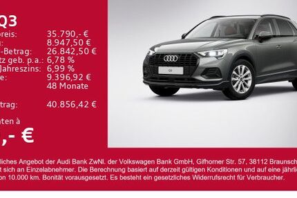 Audi Q3 38.000 km 35.790 € Gersthofen 86368
